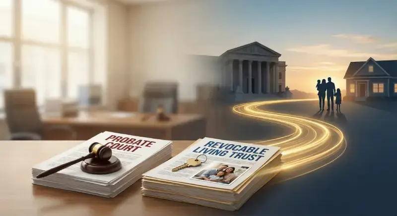 revocable living trust photo collage