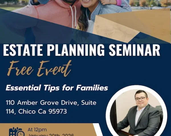 Legal Norcal Estate planning Event February 3